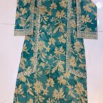 3PC Stitch Embroidery Lawn Suit for Women – Elegant Embroidered Dress | Design 54