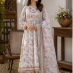 3PC Stitch Embroidery Lawn Suit for Women – Elegant Embroidered Dress | Design 46