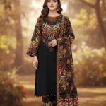 3PC Stitch Embroidery Lawn Suit for Women – Elegant Embroidered Dress | Design 40