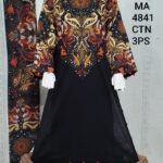 3PC Stitch Embroidery Lawn Suit for Women – Elegant Embroidered Dress | Design 39