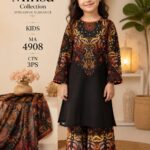 3PC Stitch Embroidery Lawn Suit for Women – Elegant Embroidered Dress | Design 35