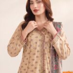 3PC Stitch Embroidery Lawn Suit for Women – Elegant Embroidered Dress | Design 20