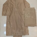 3PC Stitch Embroidery Lawn Suit for Women – Elegant Embroidered Dress | Design 16