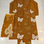 3PC Stitch Embroidery Lawn Suit for Women – Elegant Embroidered Dress | Design 7