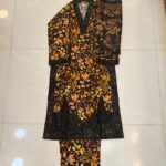 3PC Stitch Embroidery Lawn Suit for Women – Elegant Embroidered Dress | Design 95