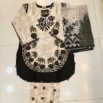 3PC Stitch Embroidery Lawn Suit for Women – Elegant Embroidered Dress | Design 84