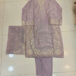 3PC Stitch Embroidery Lawn Suit for Women – Elegant Embroidered Dress | Design 74