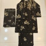 3PC Stitch Embroidery Lawn Suit for Women – Elegant Embroidered Dress | Design 70
