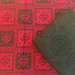 2PC Unstitched Embroidered Suit for Women – Premium Fabric | Design 35