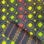 2PC Unstitched Embroidered Suit for Women – Premium Fabric | Design 10