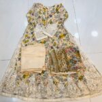 3PC Stitch Embroidery Suit for Women – Premium Ready to Wear | Design 19