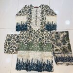 3PC Stitch Embroidery Suit for Women – Premium Ready to Wear | Design 17