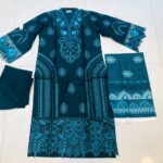 3PC Stitch Embroidery Suit for Women – Premium Ready to Wear | Design 6