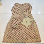 3PC Stitch Embroidery Suit for Women – Premium Ready to Wear | Design 4