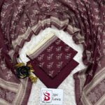 Bin Saeed Elegance Unstitched 3-Pc Lawn Suit