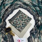 Bin Saeed Elegance Unstitched 3-Pc Lawn Suit