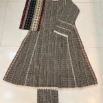 Bin Saeed Premium Printed Stitched 3-Piece Lawn Suit