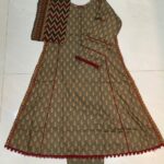 Bin Saeed Premium Printed Stitched 3-Piece Lawn Suit