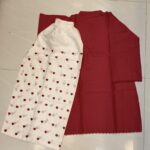 2PC Stitch Embroidery Lawn Suit for Women – Elegant Embroidered Dress