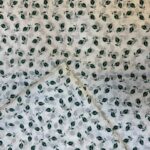 Pakistan Independence Day 2 Piece Printed Lawn Suit – Green & White 14 August Design | Unstitched