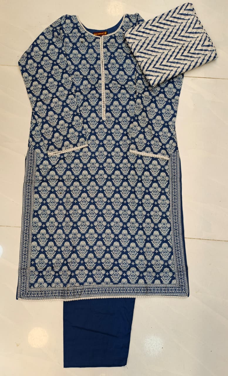 WhatsApp Image 2026-07-02 at 1.46.07 PM Bin Saeed Readymade 3-Piece Printed Lawn Suit - Image 1