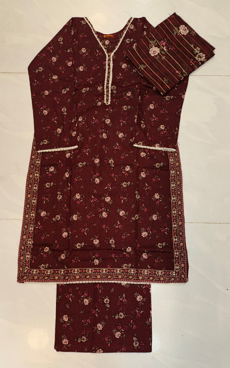 WhatsApp Image 2026-07-02 at 1.46.51 PM (1) Bin Saeed Readymade 3-Piece Printed Lawn Suit - Image 1