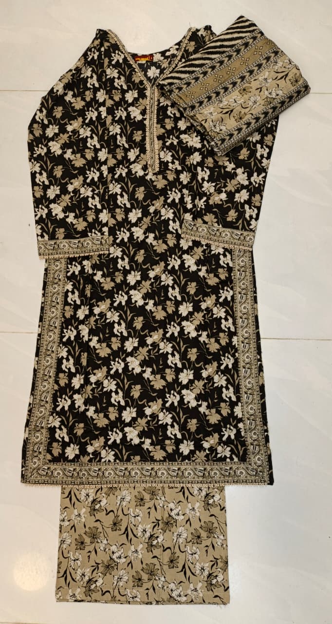 WhatsApp Image 2026-07-02 at 1.46.53 PM (1) Bin Saeed Readymade 3-Piece Printed Lawn Suit - Image 1