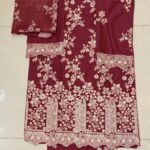 Premium Stitched 3-Piece Embroidered Lawn Suit