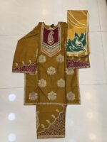 Premium Stitched 3-Piece Embroidered Lawn Suit