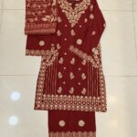 Premium Stitched 3-Piece Embroidered Lawn Suit