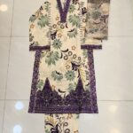 Premium Stitched 3-Piece Embroidered Lawn Suit