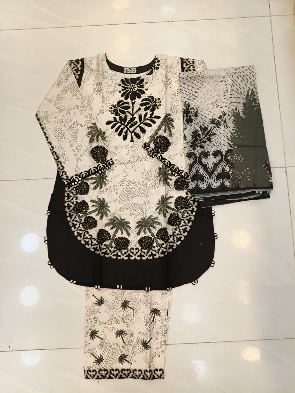 WhatsApp Image 2026-07-04 at 12.23.48 PM Premium Stitched 3-Piece Embroidered Lawn Suit - Image 1