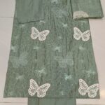 Premium Stitched 3-Piece Embroidered Lawn Suit