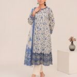 Premium Stitched 3-Piece Embroidered Lawn Suit