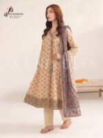 Premium Stitched 3-Piece Embroidered Lawn Suit