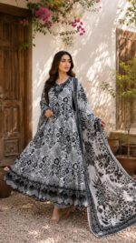 Premium Stitched 3-Piece Embroidered Lawn Suit