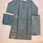 Premium Stitched 3-Piece Embroidered Lawn Suit
