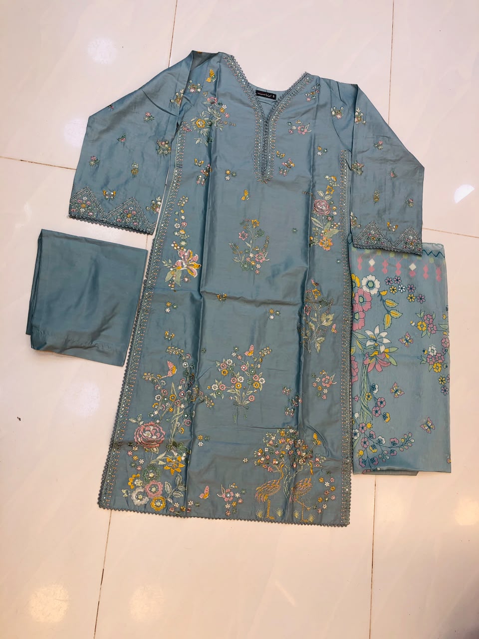 WhatsApp Image 2026-07-04 at 12.26.26 PM Premium Stitched 3-Piece Embroidered Lawn Suit - Image 1