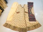 Premium Stitched 3-Piece Embroidered Lawn Suit - Image 2