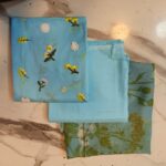 3 Piece Unstitched Embroidered Lawn Suit with Printed Dupatta