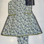 Bin Saeed Premium Printed Stitched 3-Piece Lawn Suit 8