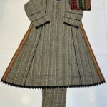 Bin Saeed Premium Printed Stitched 3-Piece Lawn Suit 8
