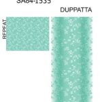 Elegant Printed 3 Piece Lawn Suit with  Chiffon Dupatta