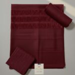 3 Piece Marina Suit, Velvet Apling – Premium Unstitched Winter Collection
