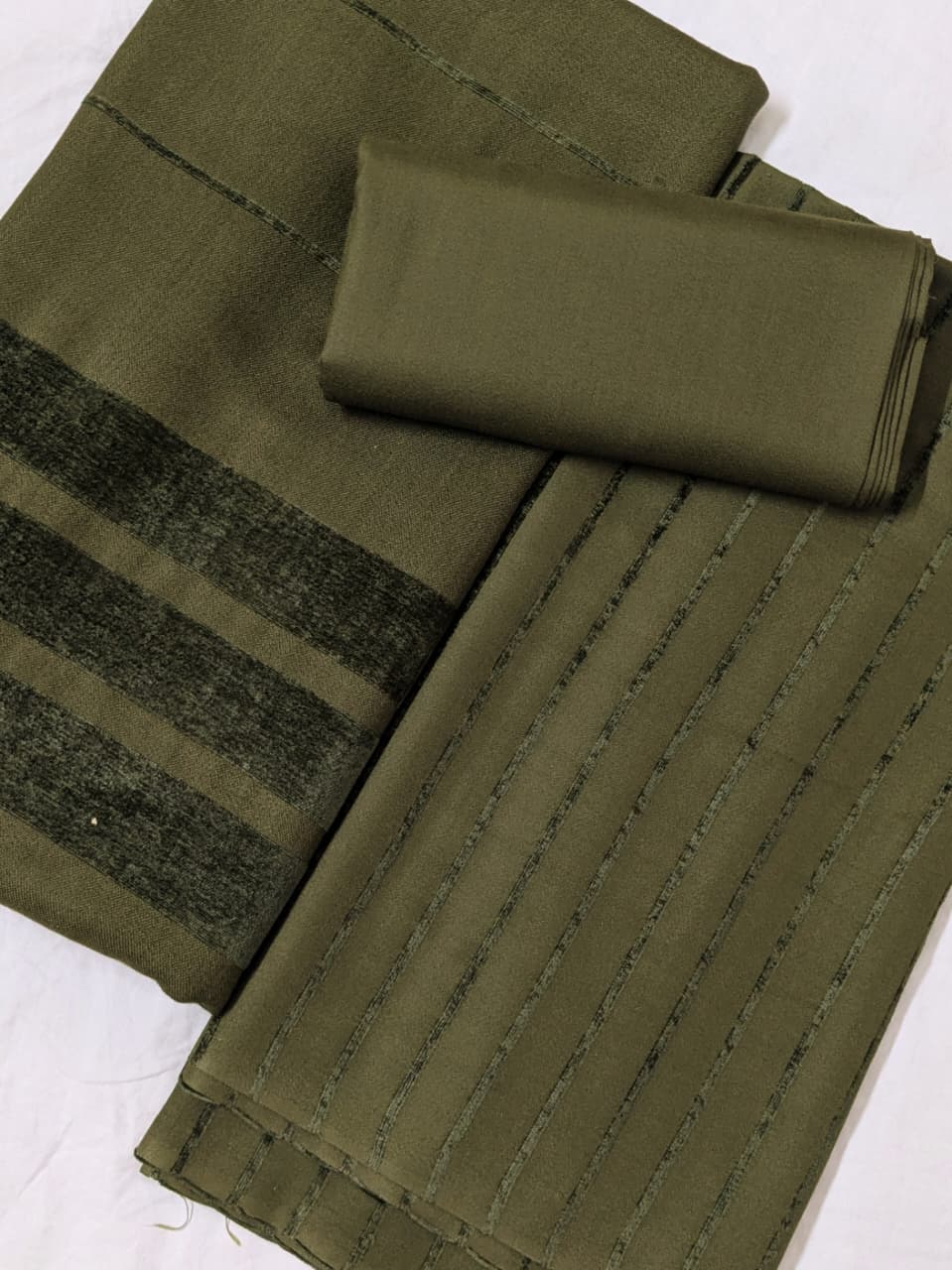 WhatsApp Image 2026-07-29 at 6.51.42 PM 3 Piece Marina Suit, Velvet Apling – Premium Unstitched Winter Collection - Image 1