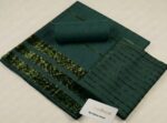 3 Piece Marina Suit, Velvet Apling – Premium Unstitched Winter Collection