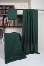 3 Piece Marina Suit, Velvet Apling – Premium Unstitched Winter Collection - Image 2