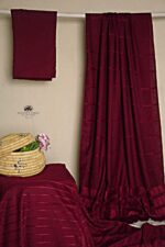 3 Piece Marina Suit, Velvet Apling – Premium Unstitched Winter Collection - Image 2