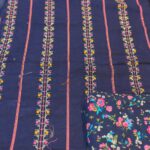 Piece Embroidered Lawn Suit with Printed Trouser