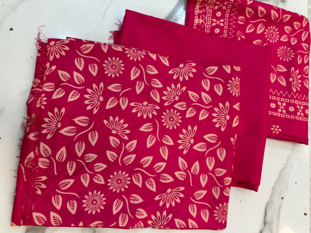 WhatsApp Image 2026-08-08 at 6.21.03 PM Elegant Floral & Geometric Printed 3-Piece Suit Fabric Set - Image 1